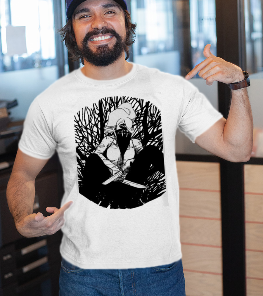 Something Is Killing The Woods Warrior T-Shirt