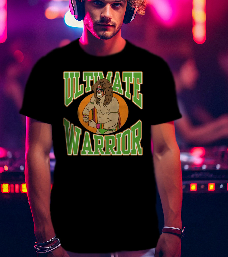 Ultimate Warrior Iconic Wrestling Legend T-Shirt
