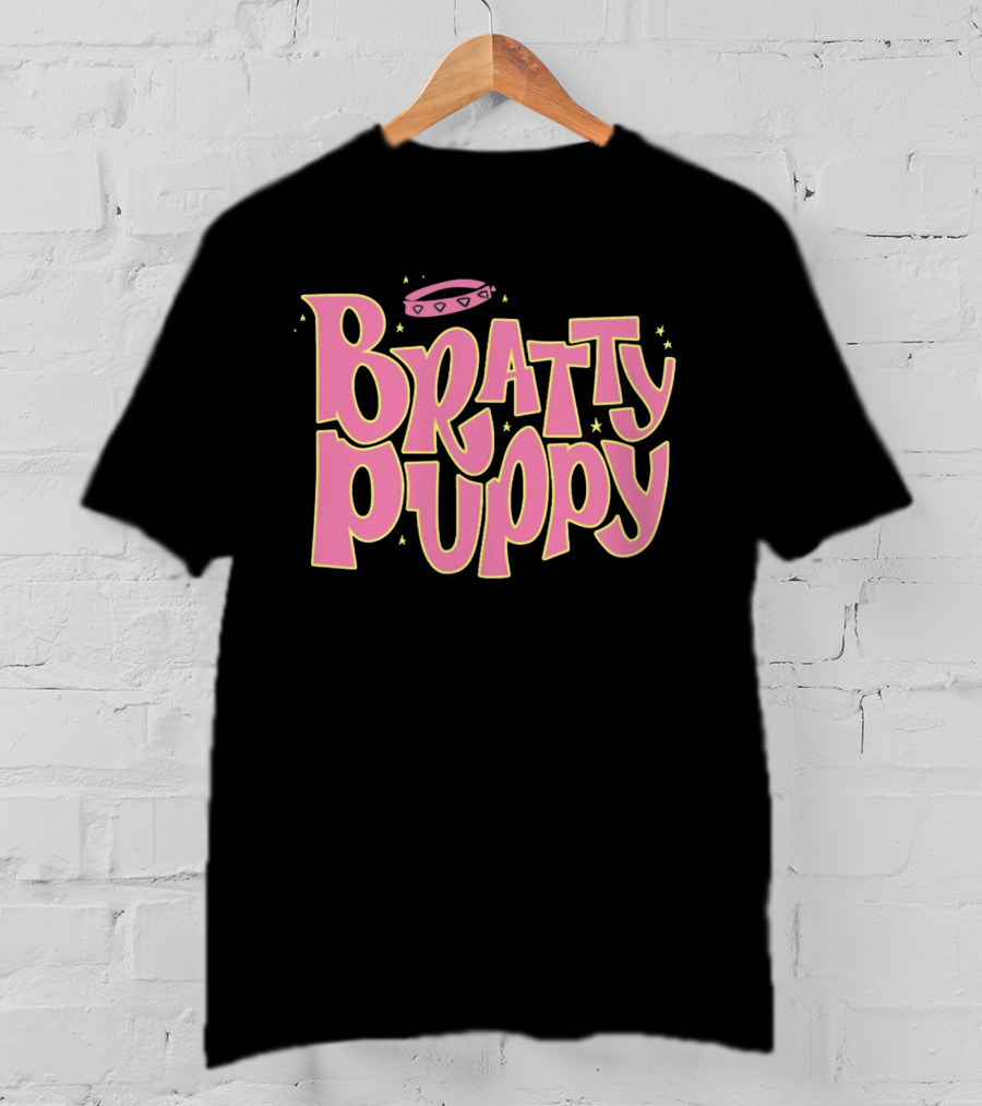 Bratty Puppy Amp Of Watts Safeword Halo Collar T-Shirt