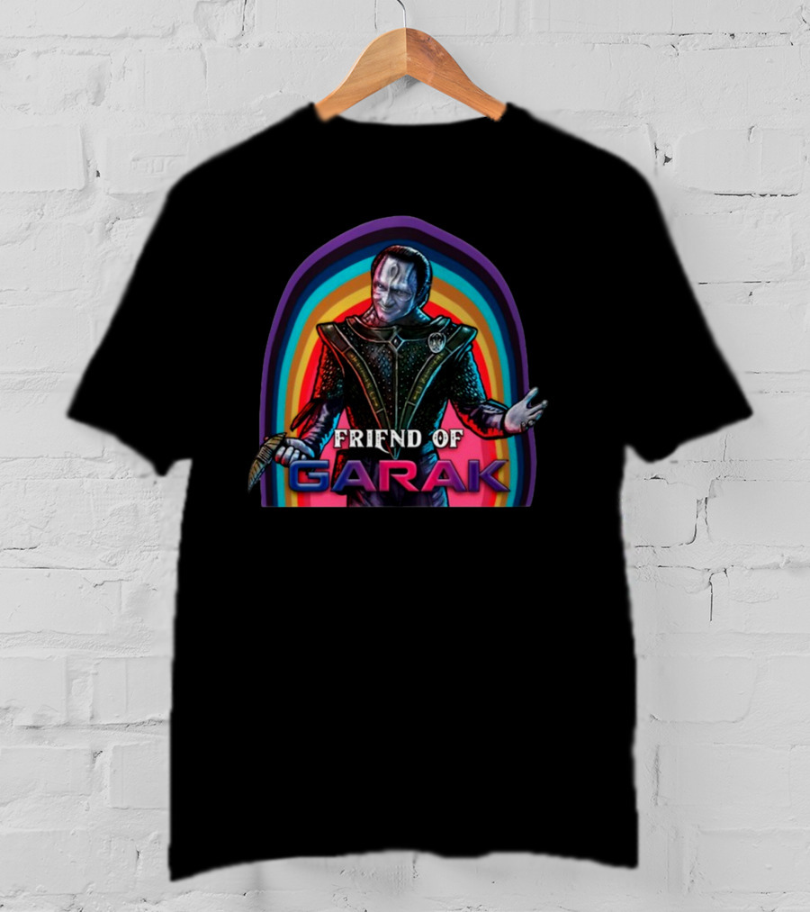 Friend Of Garak Star Trek Rainbow Garak T-Shirt