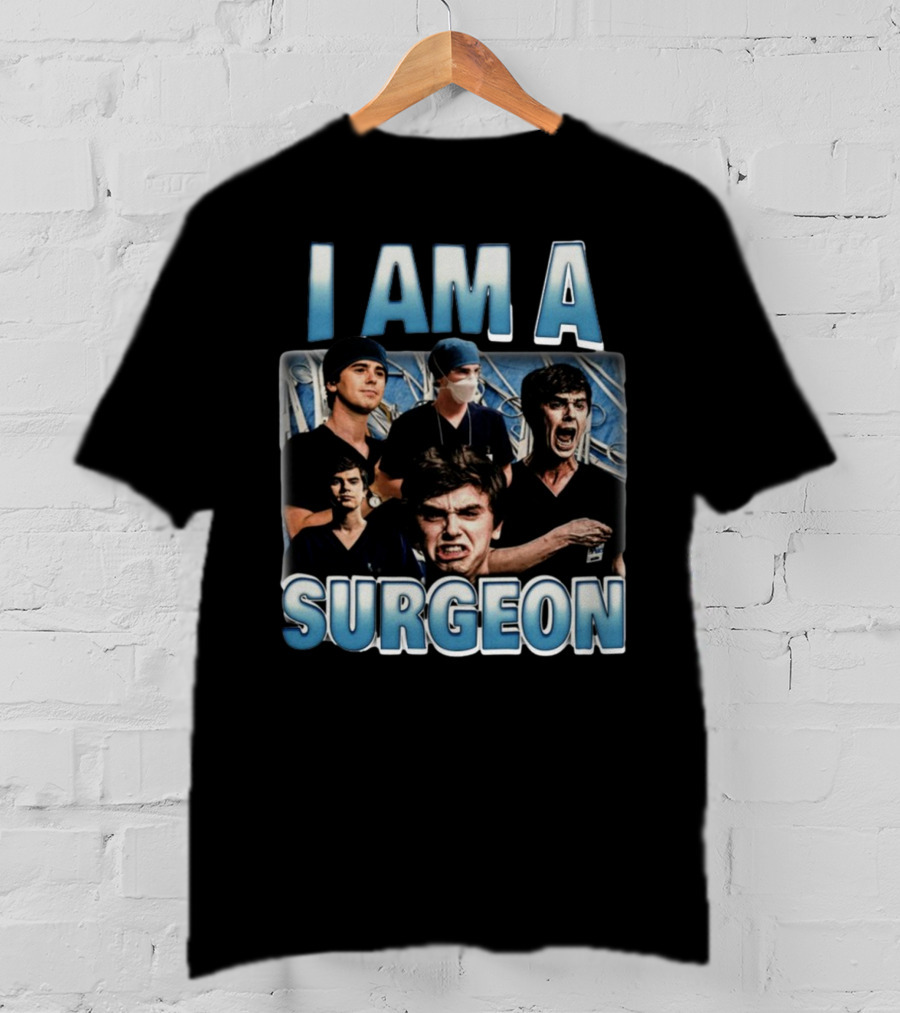 I Am A Surgeon Collage Featuring Multiple Emotions T-Shirt