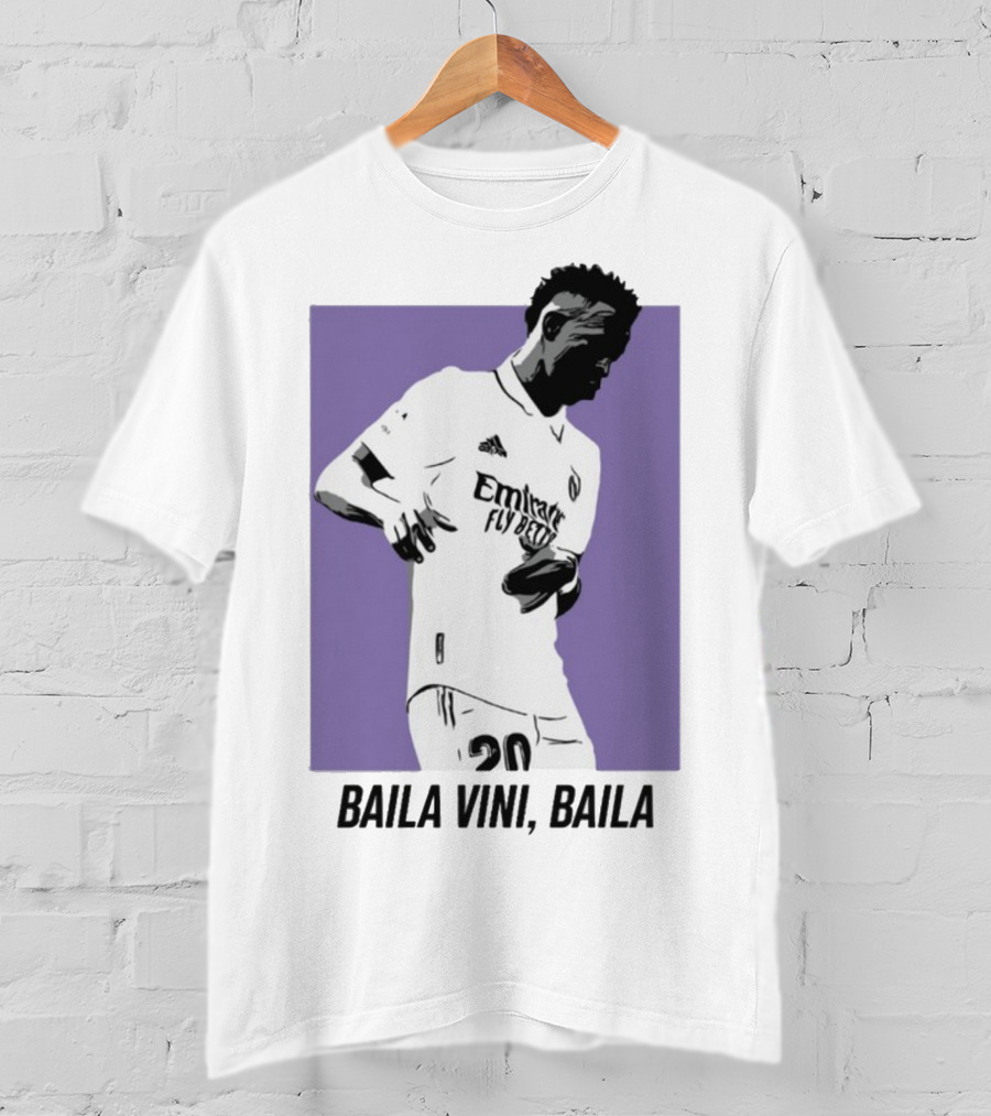Club1863 Baila Vini Baila Real Madrid Football T-Shirt