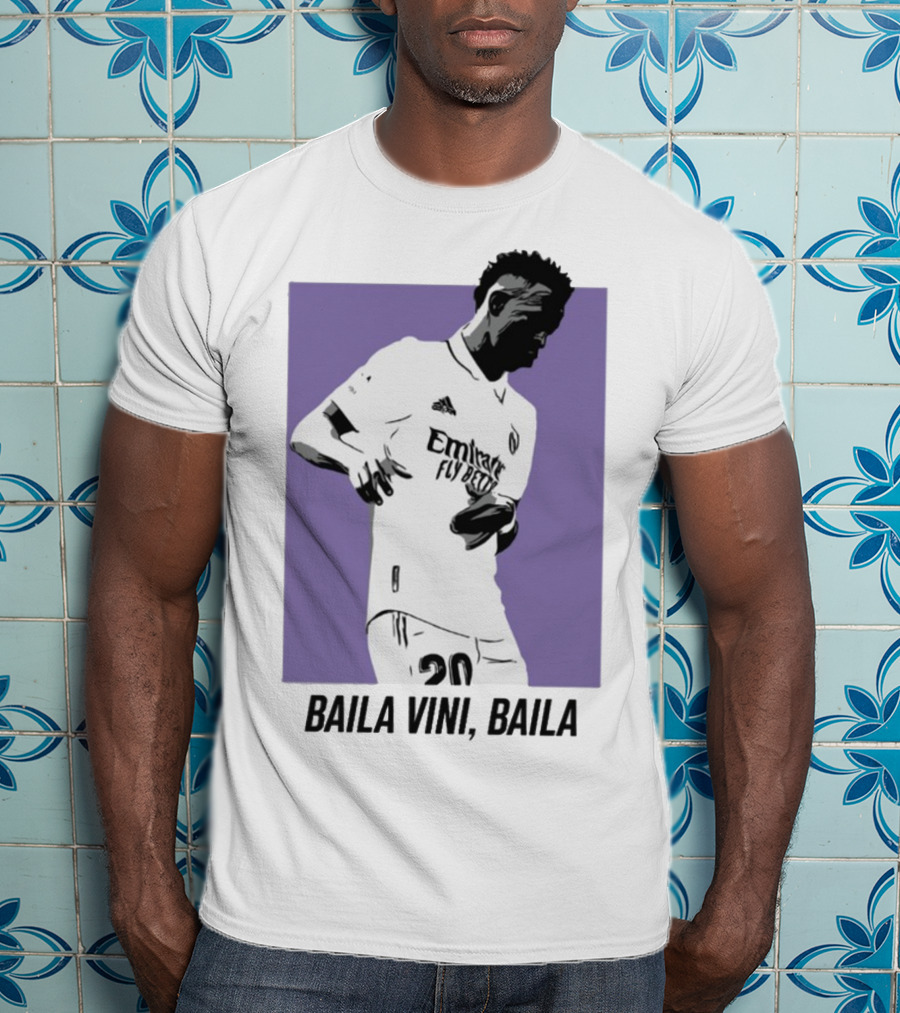 Club1863 Baila Vini Baila Real Madrid Football T-Shirt