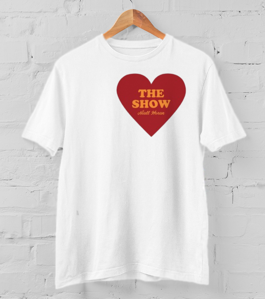 The Show Heart Niall Horan Hello Lovers Collaboration T-Shirt