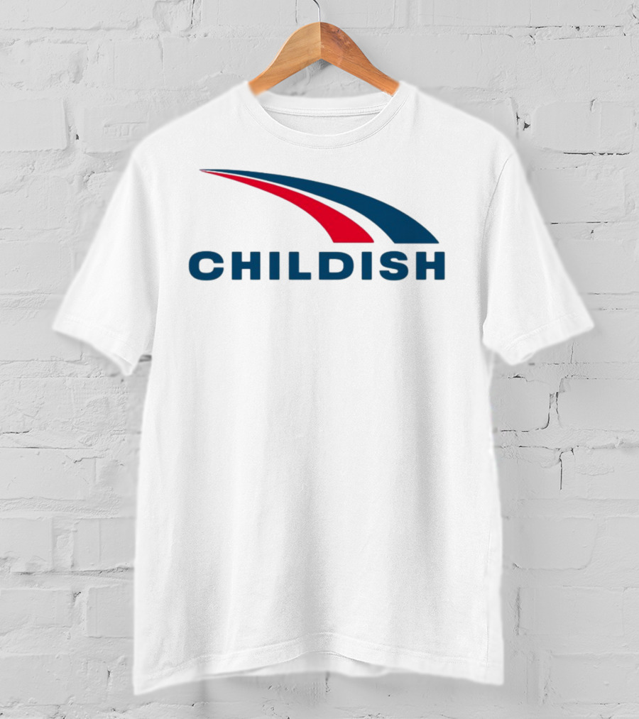 Childish Turbo Red Blue Twist T-Shirt