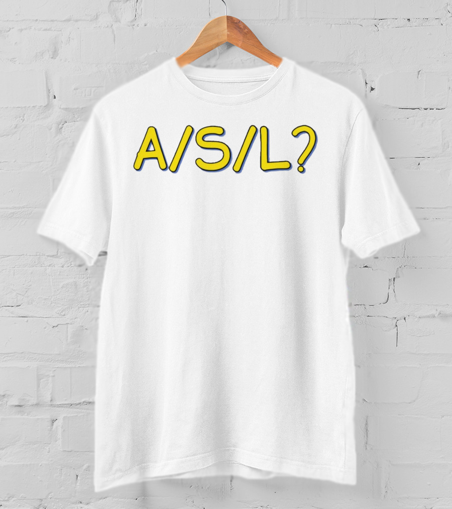 Kat Abu A/S/L Question T-Shirt