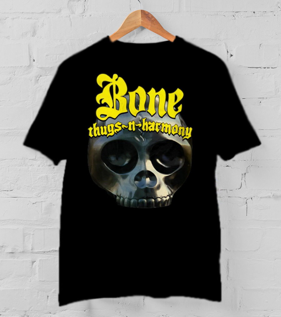 Bone Thugs-N-Harmony Skull Logo Thuggish Ruggish T-Shirt