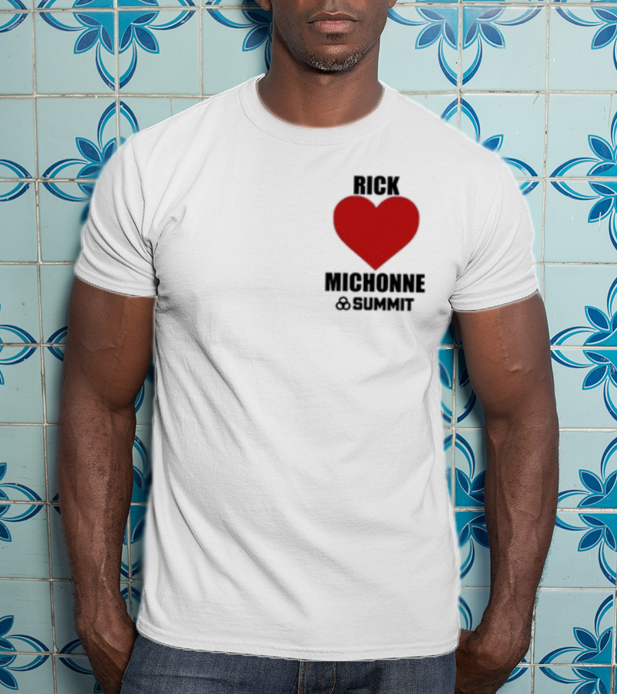 Rick Love Michonne Heart Symbol TWD Summit T-Shirt