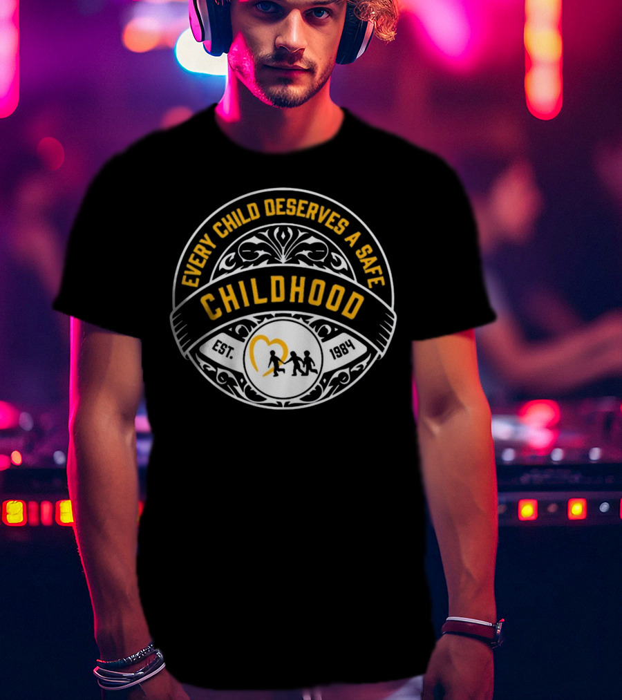 Every Child Deserves A Safe Childhood Mile Higher Charity Est. 1984 T-Shirt