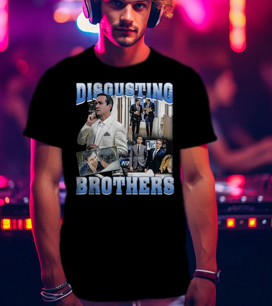 Disgusting Brothers Jon Roy Iconic Collage T-Shirt