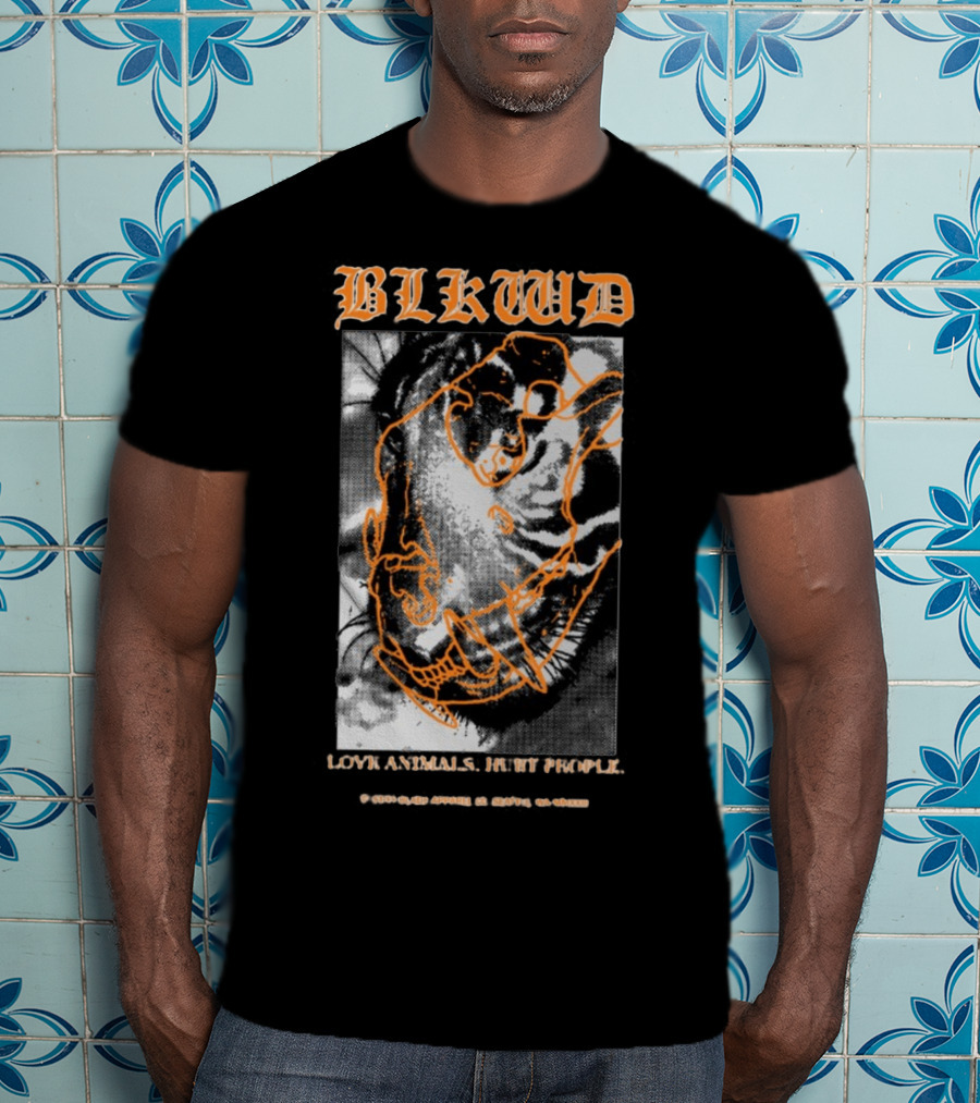 BLKWD Love Animals Hurt People Tiger T-Shirt