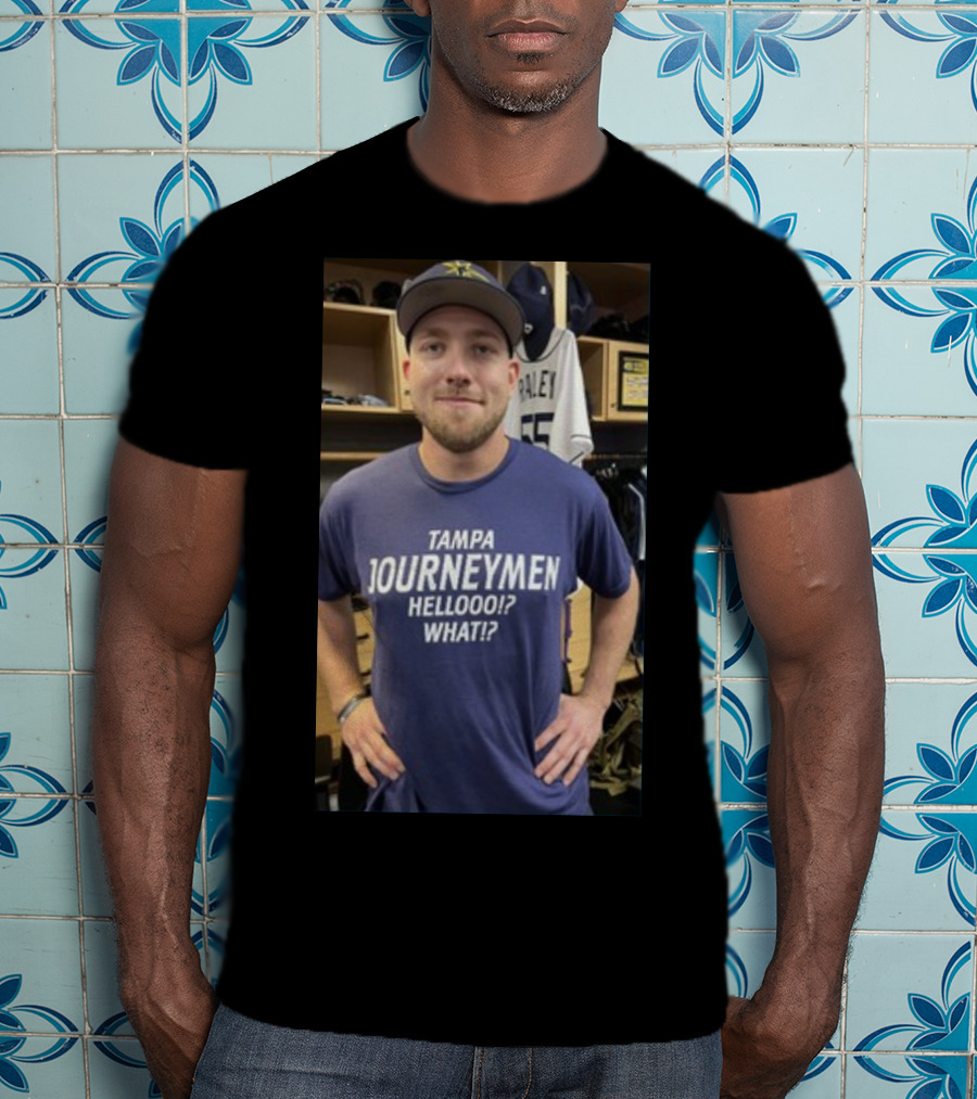 Tampa Journeymen Hellooo What Baseball Locker Room T-Shirt