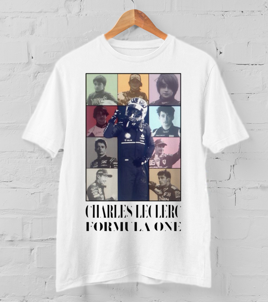Charles Leclerc Formula One Eras Tour T-Shirt