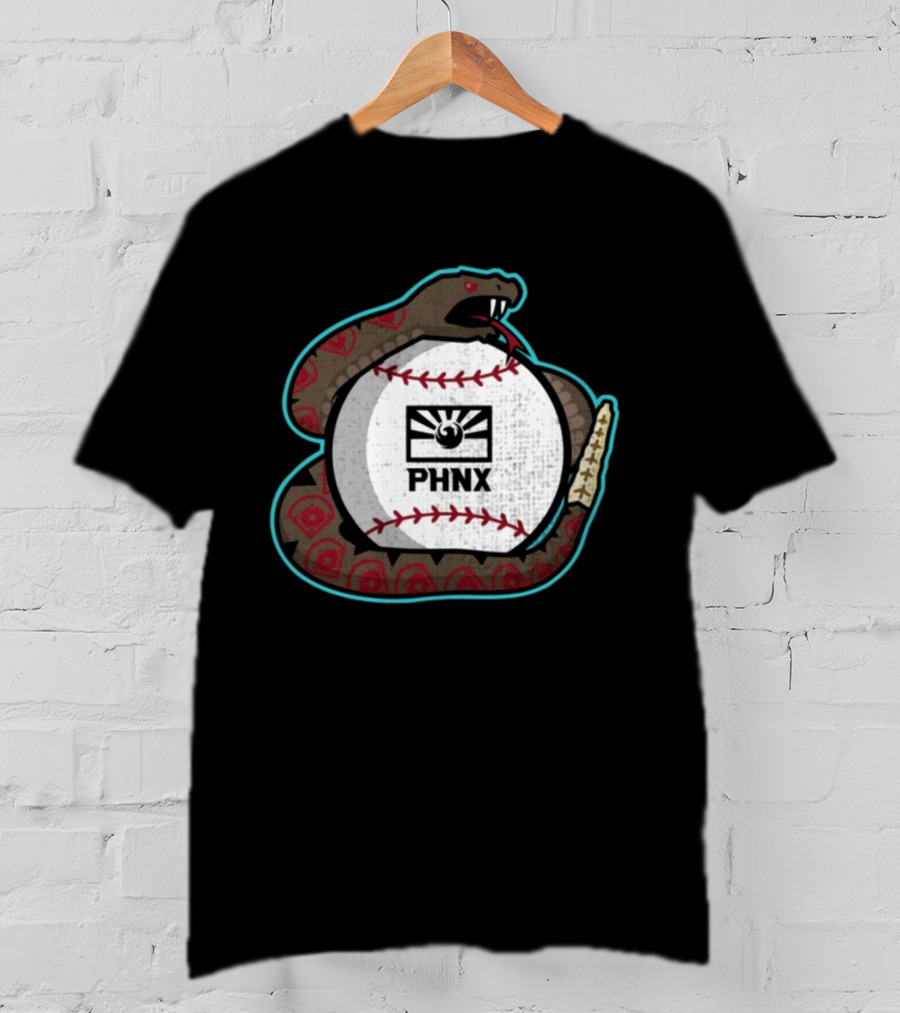 PHNX Baseball Rattlesnake Diamond Back T-Shirt