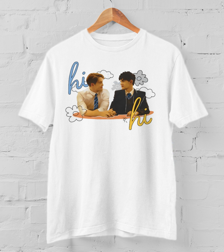 Hi Hi Heartstopper Duo Boyfriend Nick And Charlie T-Shirt