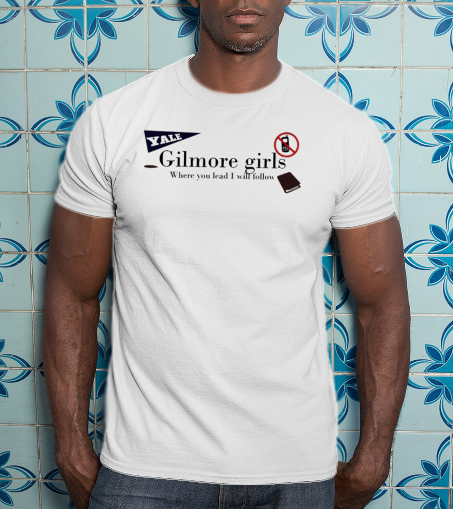 Yale Gilmore Girls Where You Lead I Will Follow Coffee Mug No Phone Book T-Shirt