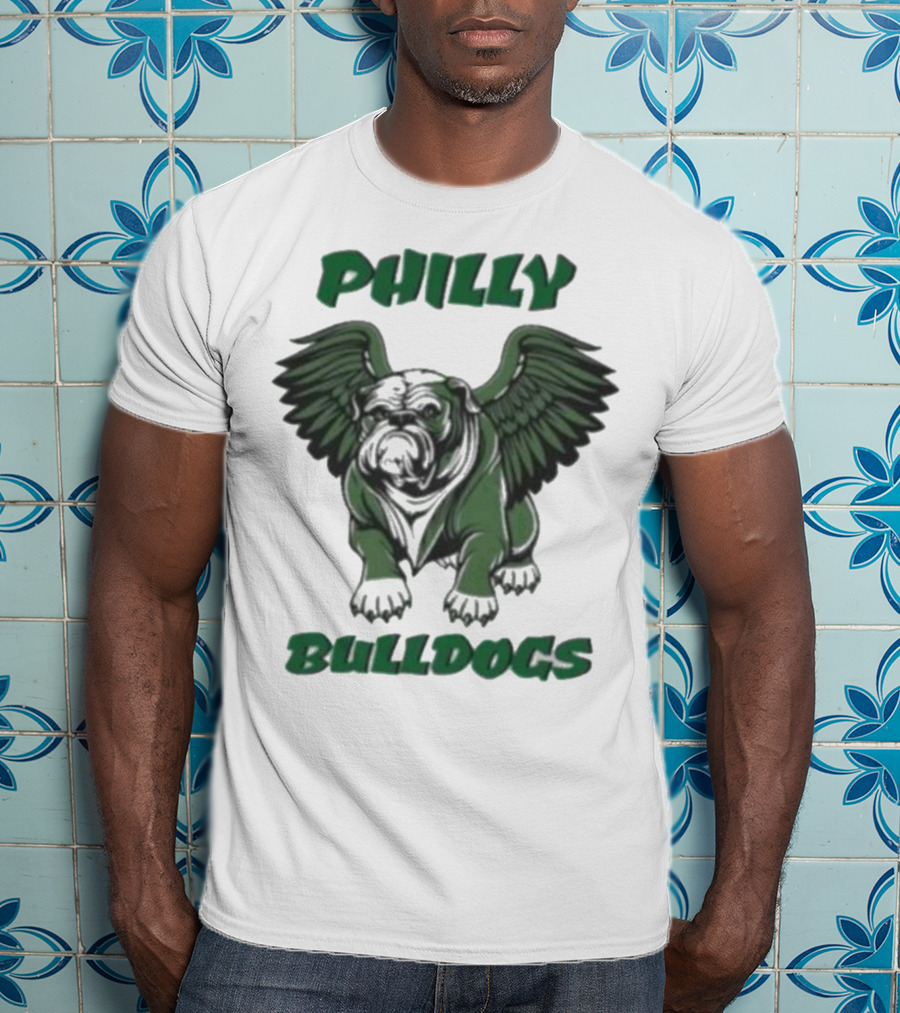 Philly Bulldogs Georgia Bird Dawgs Philadelphia Eagles Bulldogs T-Shirt