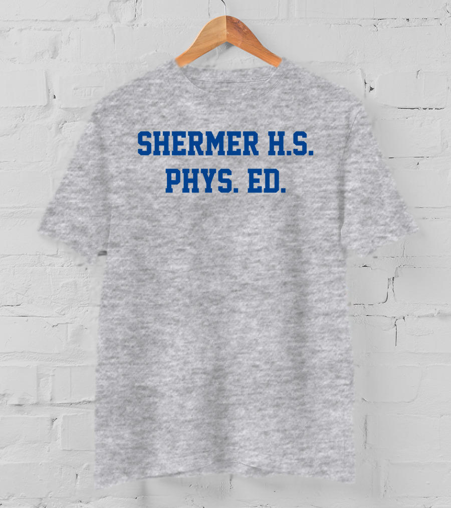Shermer High School H.S. Phys Ed Retro T-Shirt