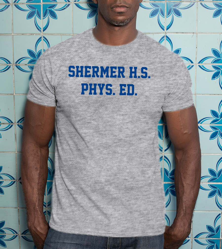 Shermer High School H.S. Phys Ed Retro T-Shirt