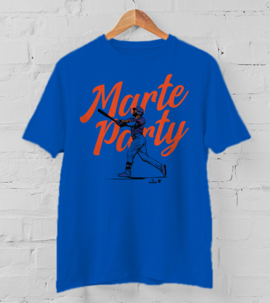 Marte Party New York Baseball Starling Marte T-Shirt