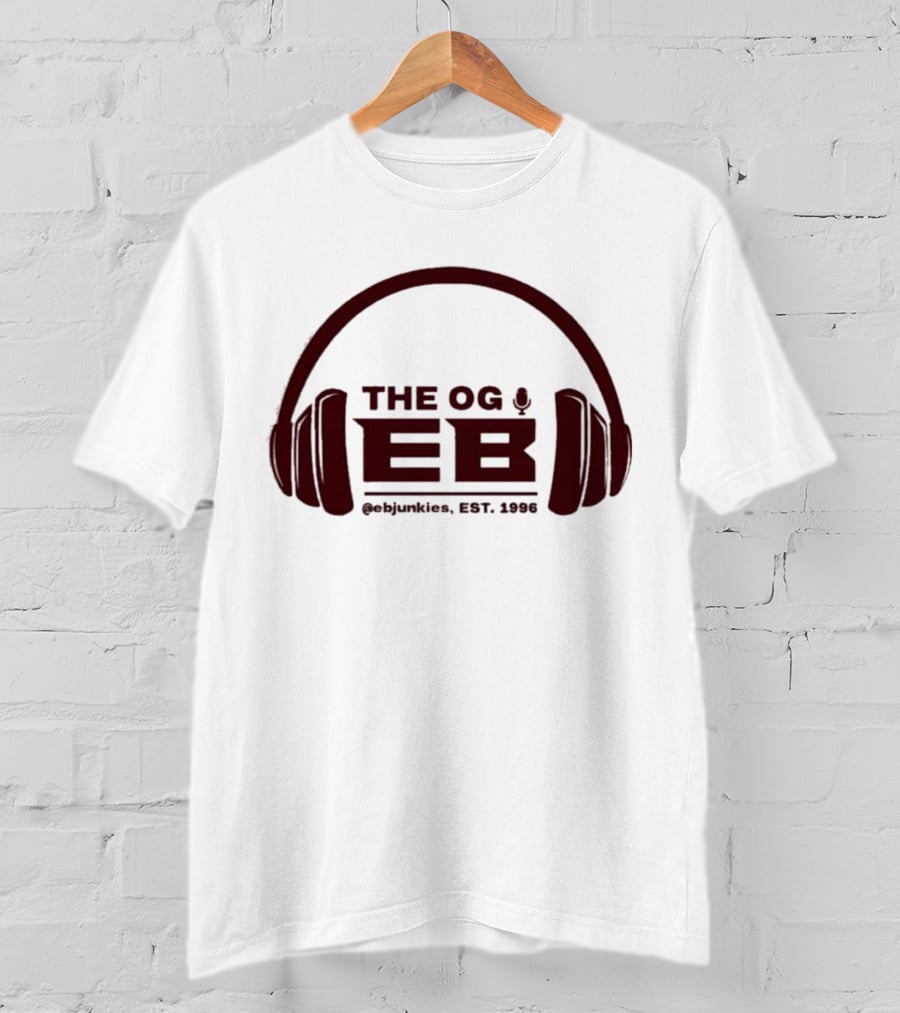The Og EB Headphones @ebjunkies Est 1996 T-Shirt