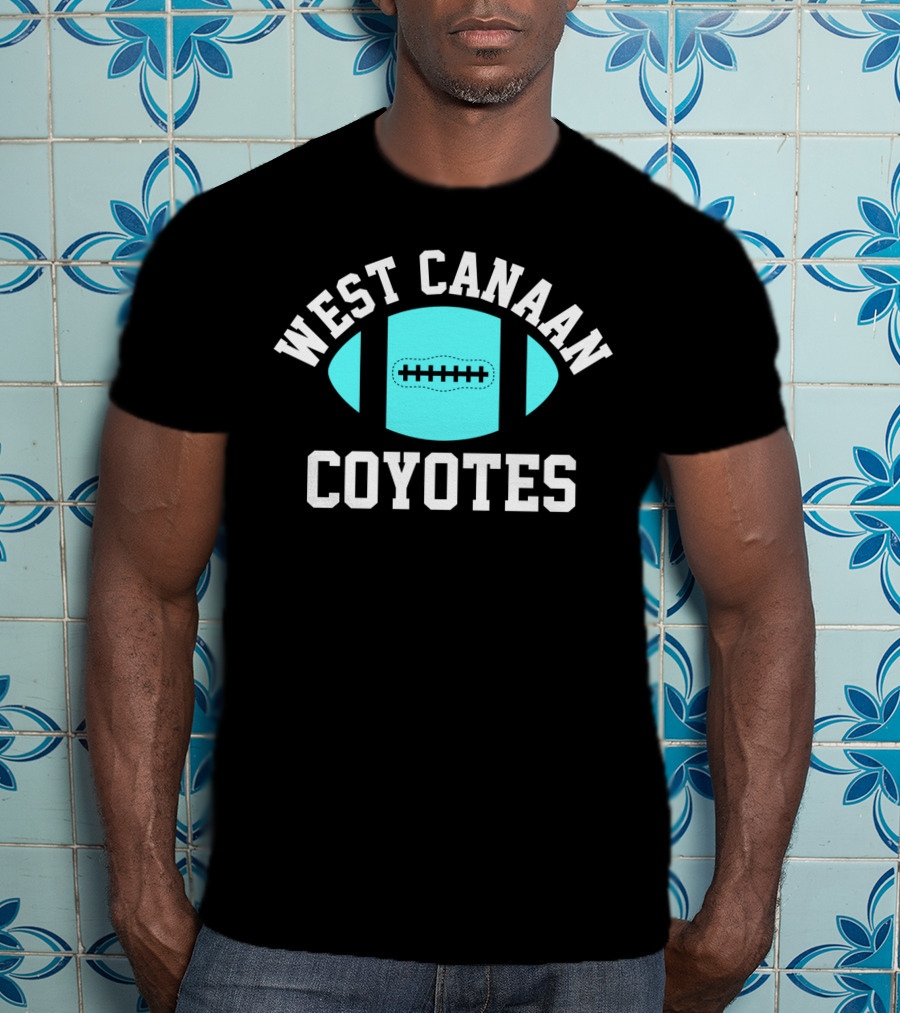 West Canaan Coyotes Football Team T-Shirt