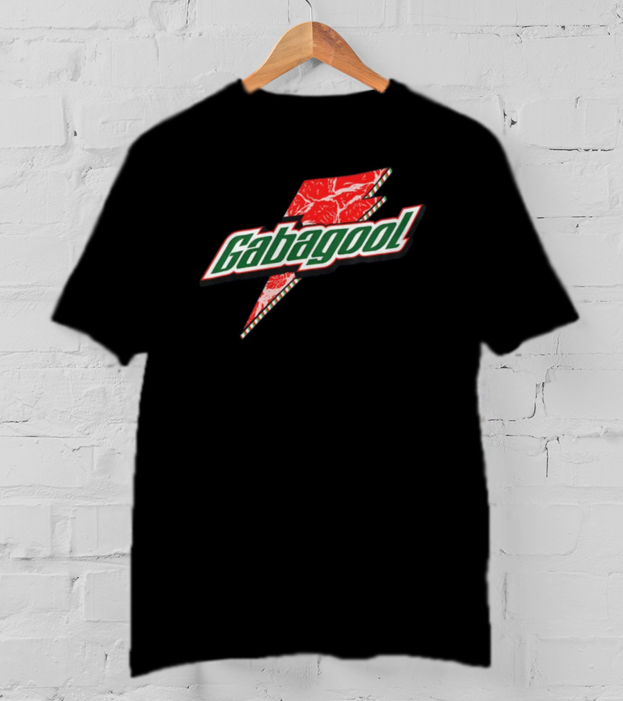Gabagool Lightning Bolt Meat T-Shirt