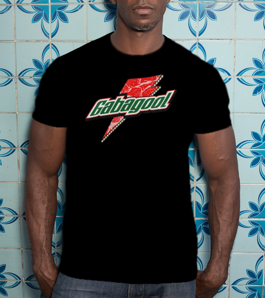 Gabagool Lightning Bolt Meat T-Shirt