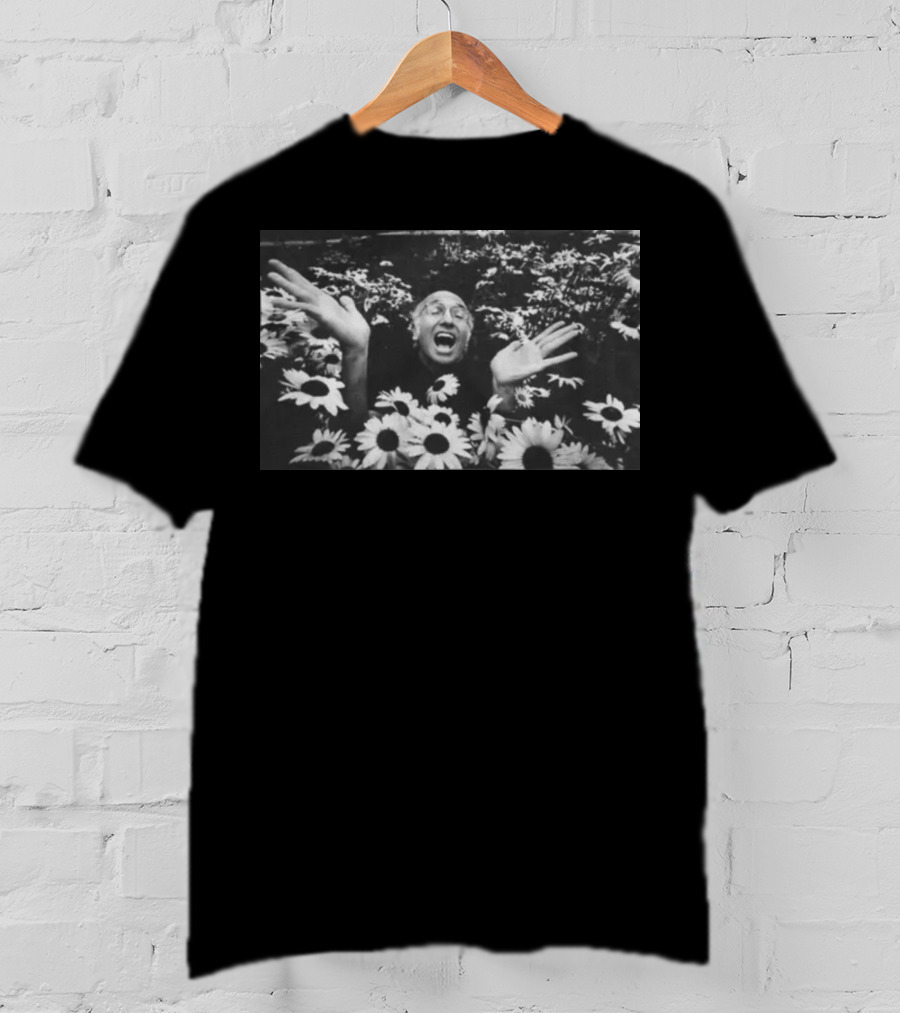 RCurb Larry David Flower Mood Surrounded By Daisies T-Shirt
