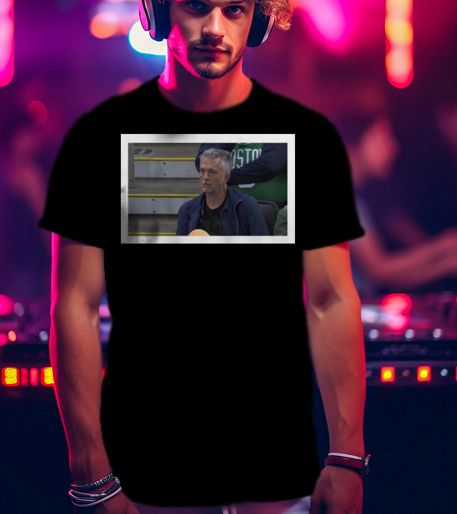 Boston Celtics Basketball Game Jeremy Tache Bill Simmons Sad Photo Meme T-Shirt