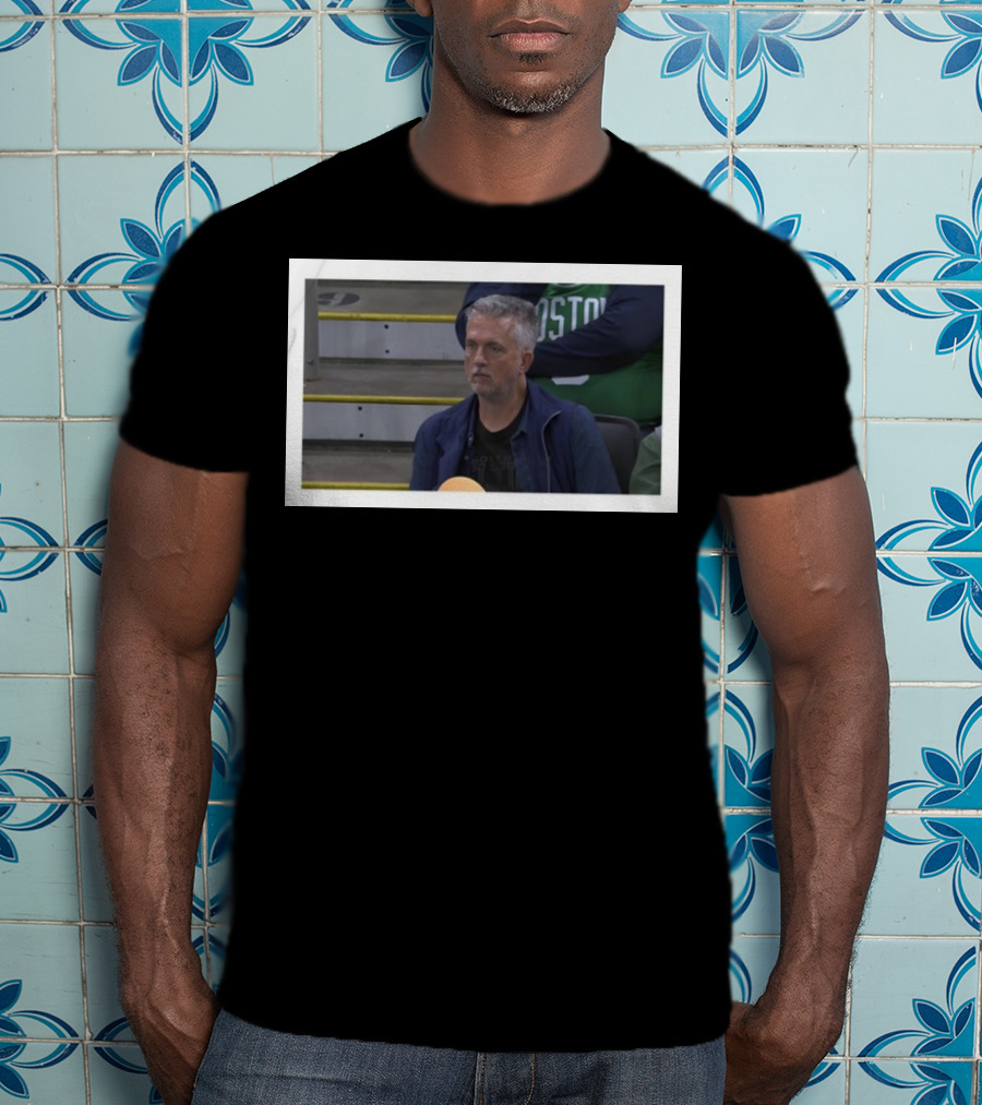 Boston Celtics Basketball Game Jeremy Tache Bill Simmons Sad Photo Meme T-Shirt
