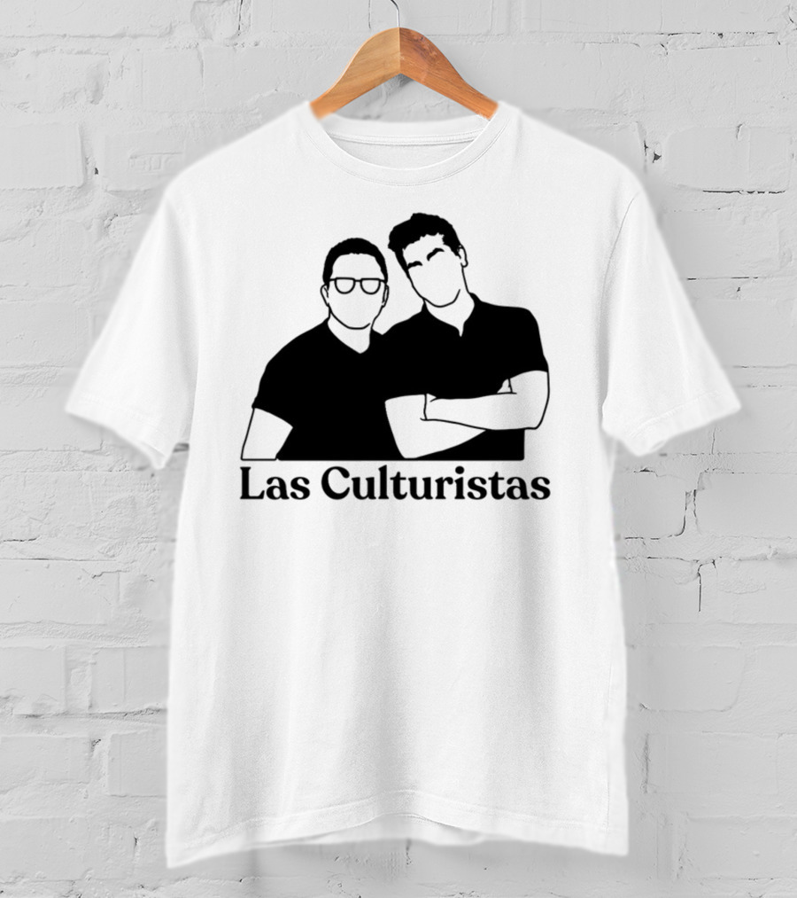 Las Culturistas Podcast Duo T-Shirt