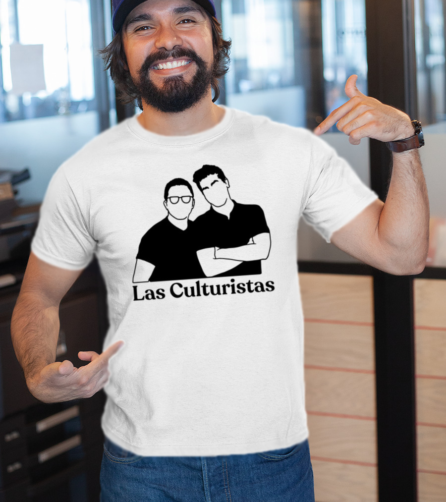 Las Culturistas Podcast Duo T-Shirt