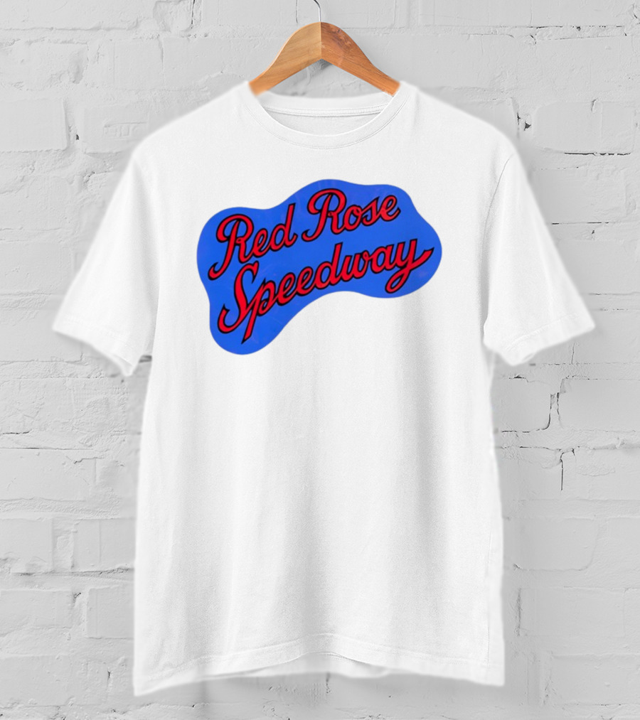 Red Rose Speedway Vintage Blue Emblem T-Shirt
