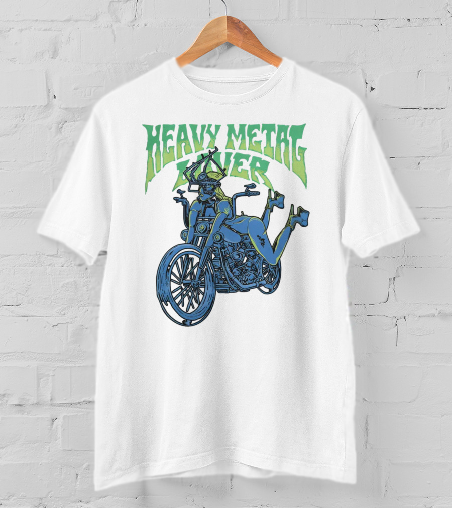 Heavy Metal Lover Gaga Daily Shop Motorcycle T-Shirt