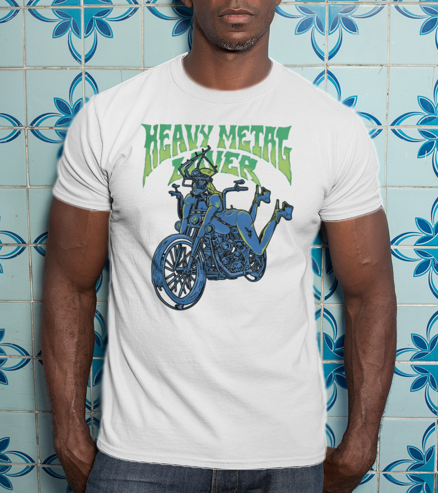 Heavy Metal Lover Gaga Daily Shop Motorcycle T-Shirt