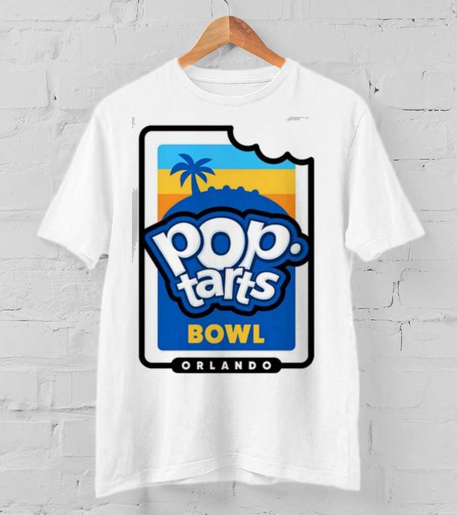 Pop Tarts Bowl Orlando Florida Palm Sunset T-Shirt
