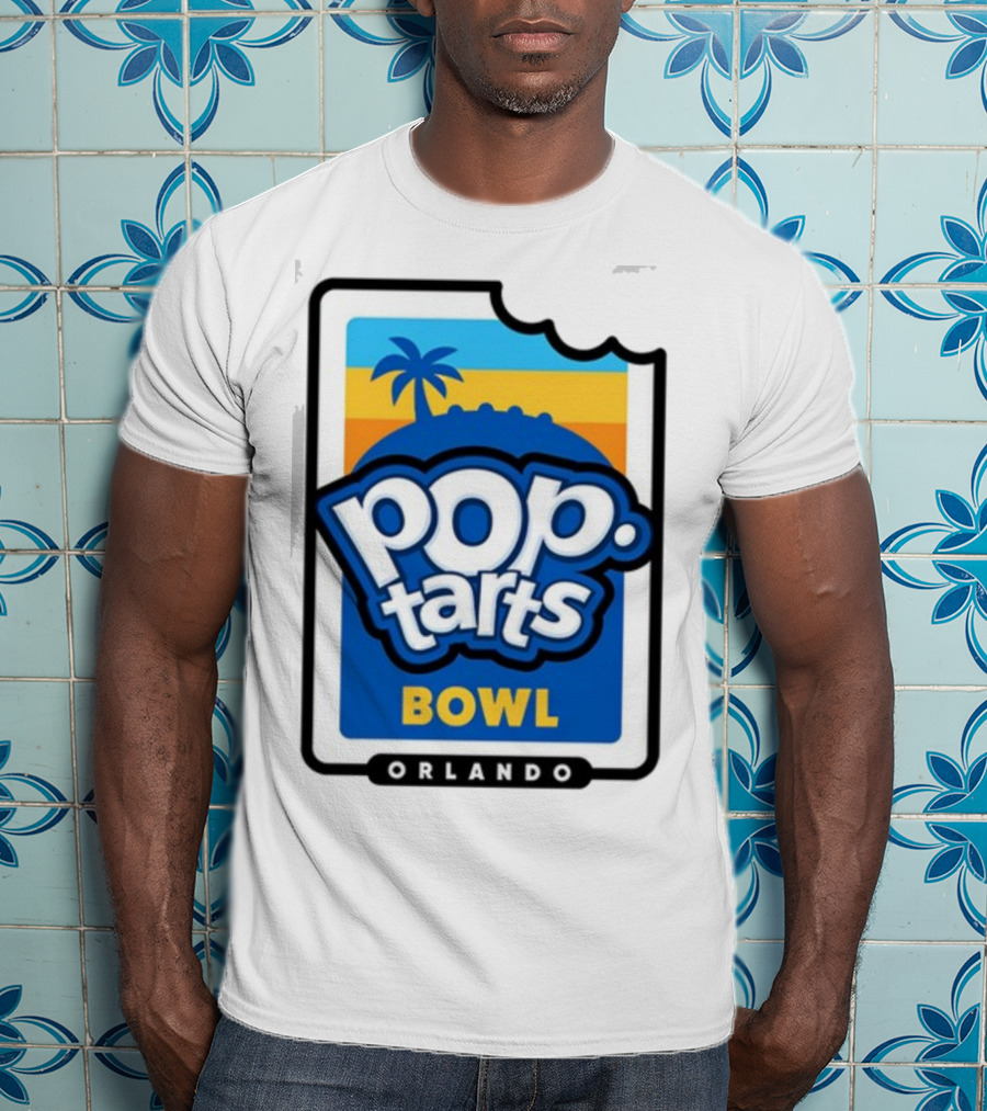 Pop Tarts Bowl Orlando Florida Palm Sunset T-Shirt