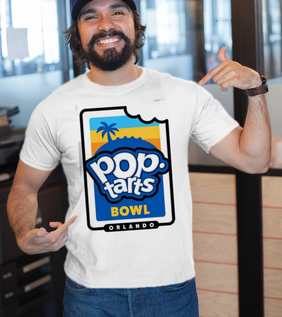Pop Tarts Bowl Orlando Florida Palm Sunset T-Shirt
