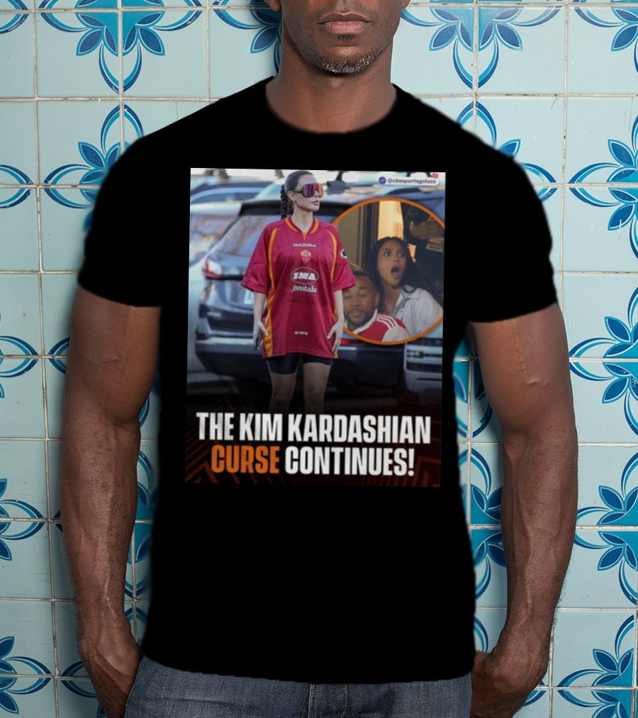 The Kim Kardashian Curse Continues Sports Reaction Scene T-Shirt