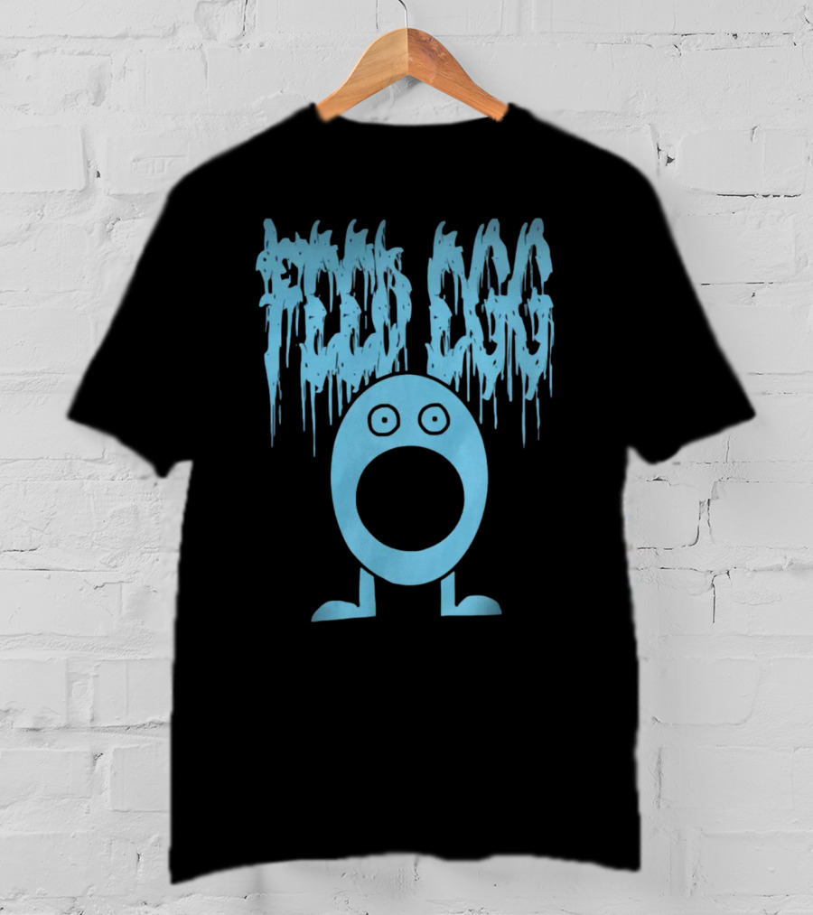 Block Stupidity Not Puberty Feed Egg Dripping Text Iconic T-Shirt