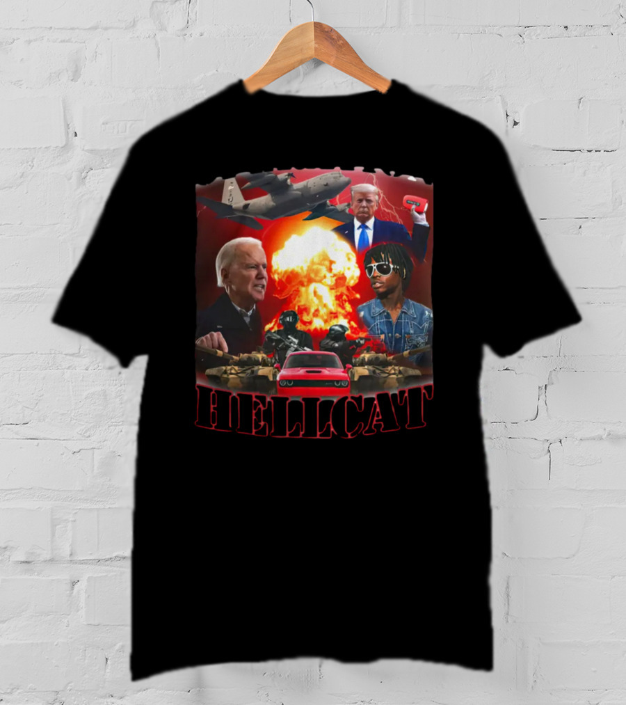 Operation Hellcat Chief Keef Explosive Imagery With Leaders And Military Elements T-Shirt