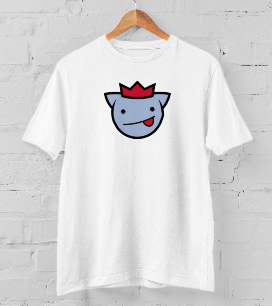 Agro Skeppy Collaboration Red Crown Blue Face T-Shirt