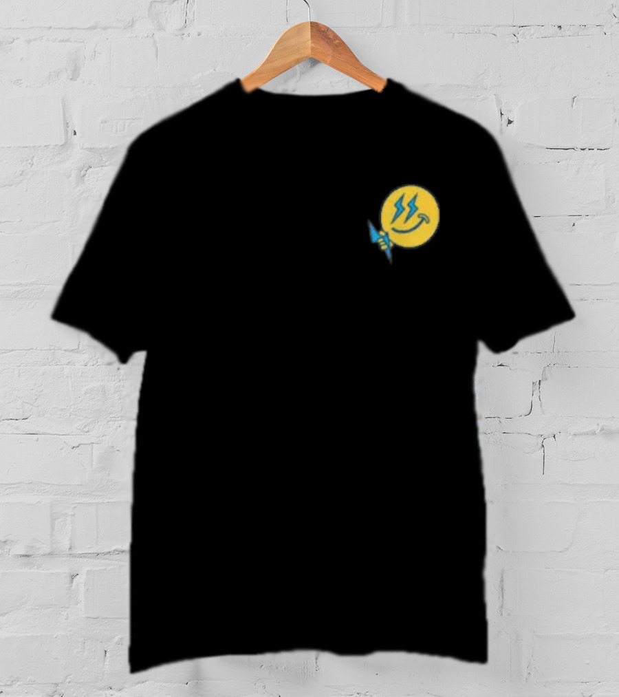 Ateez Thunder Lightning Bolt Smile T-Shirt