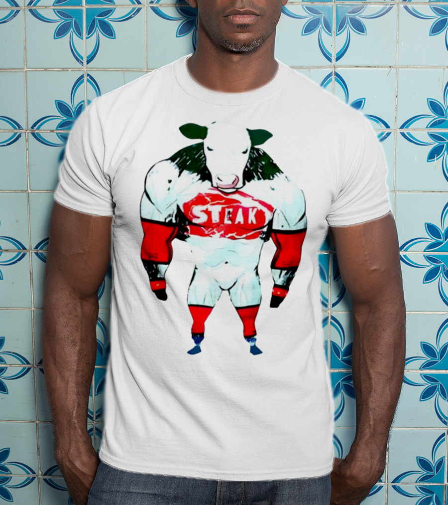 Dr Shawn Baker Steak Cow Bodybuilder T-Shirt