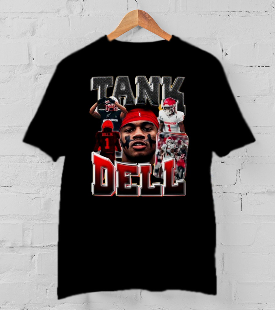 Bare Your Dreams With Tank Dell Football Action And Sports Spirit T-Shirt