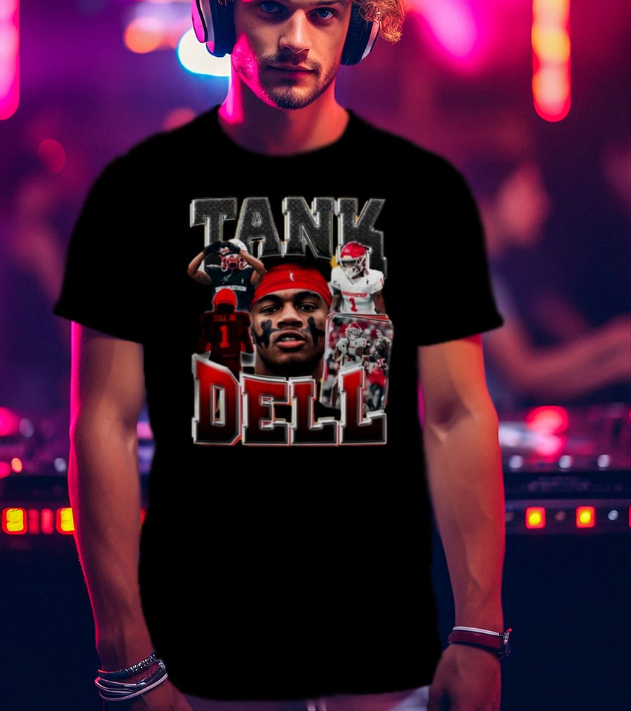 Bare Your Dreams With Tank Dell Football Action And Sports Spirit T-Shirt