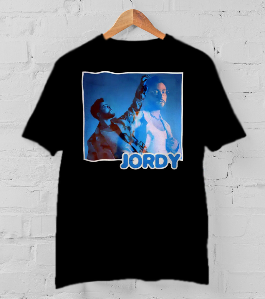 Jordy Feelin Blue Dual Portrait With Cool Tones T-Shirt