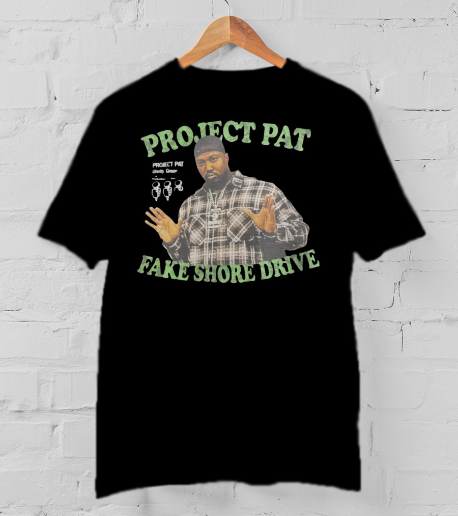 Pro.ject Pat Ghetto Green Fake Shore Drive T-Shirt