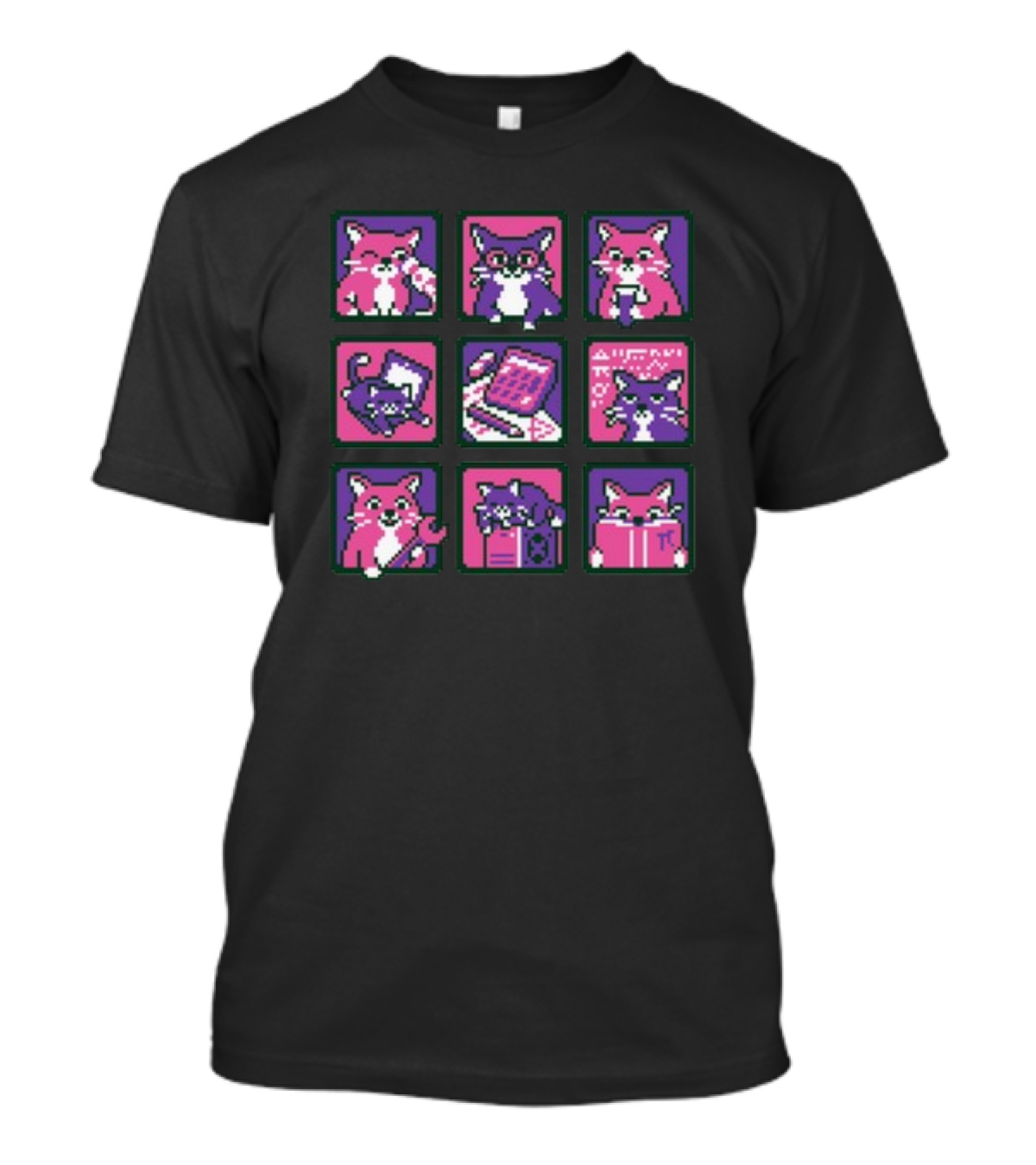 Cats In STEM With Science Jobs By Cats With Jobs T-Shirt